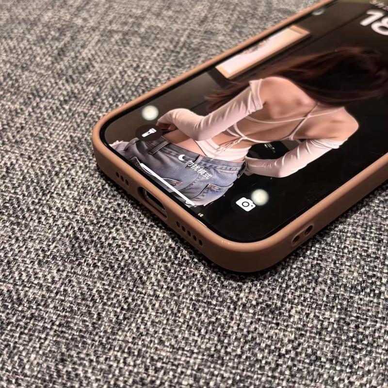 Product Introduction of New pure color simple suitable for 16promaxiphone15 mobile phone case 14pro/13 6