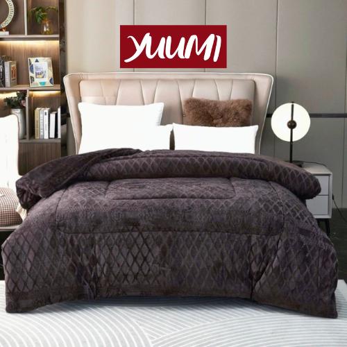 Chăn lông thỏ coco hàng nhập khẩu chuẩn L1 lông mềm mướt dày dặn chần bông tinh khiết ấm áp