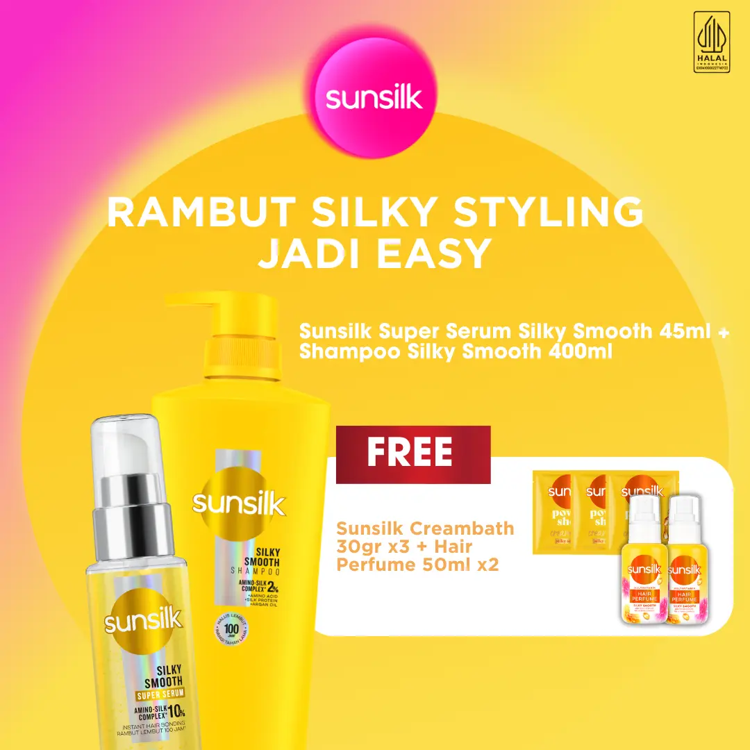 SUNSILK x BABYMONSTER] PACKAGE #1 - Paket 2in1 Catokan Ready