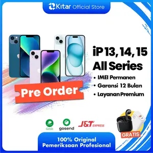 (PROMO) [Pre-Order] [Secondhand] iPhone 13 | 14 | 15 All Series ex iBox Beacukai IMEI Permanen Garansi 12 Bln Kualitas Teruji Resmi FULLSET 64GB 128GB 256GB 512GB