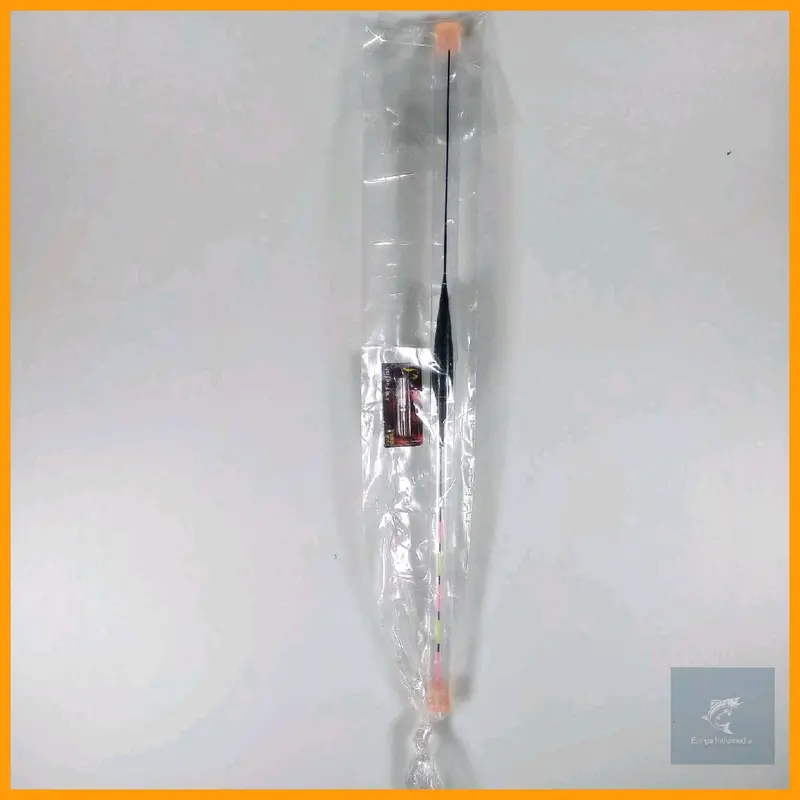 Pelampung Pancing Anti Badai Elektrik Kayu dengan Lampu LED, Panjang 35 cm 5