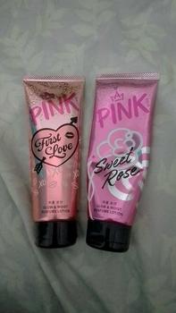 Product Review of Pink Skin Perfume Body Serum Lotion 70ml Bundle 2 pcs ( Mix ) Pink Ceramide Mencerahkan & Wangi from i**️ 1