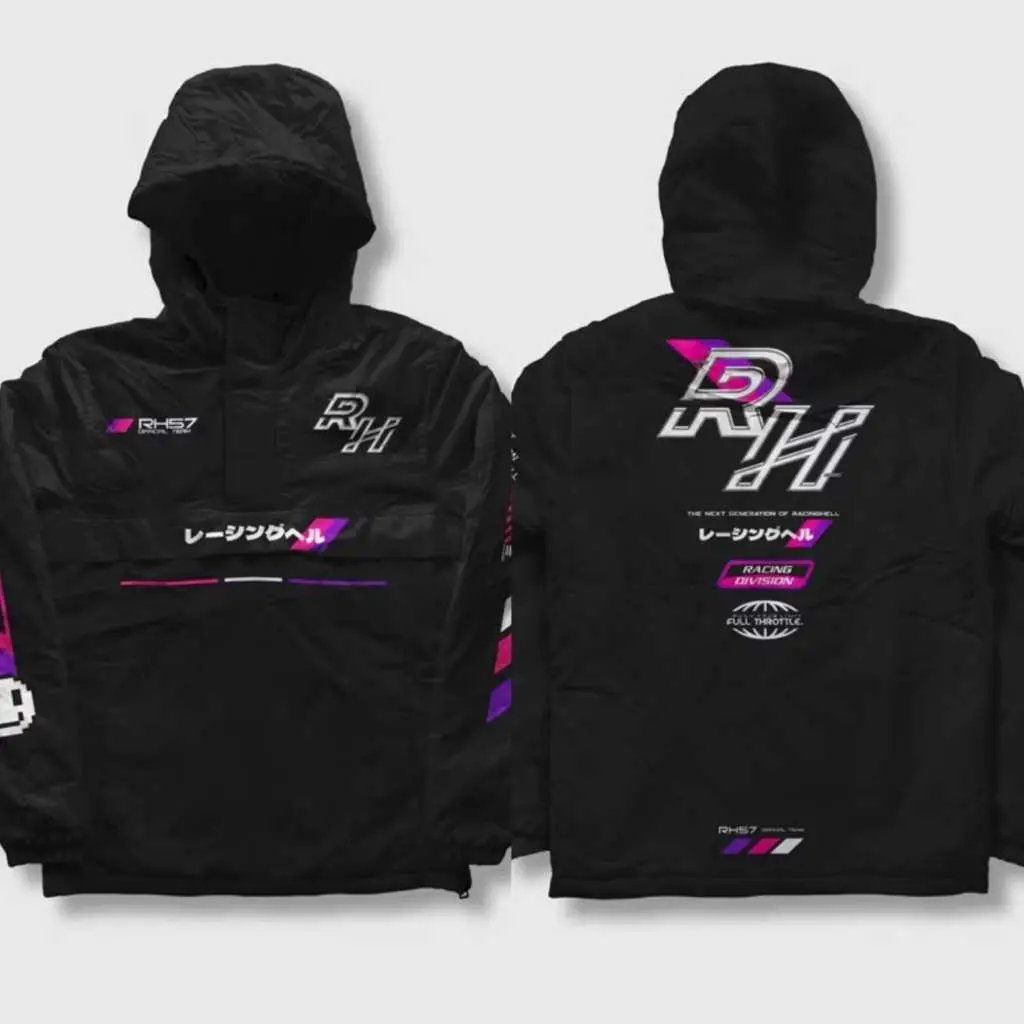 Jaket Racinghell Fullprint / Jaket racing hoodie