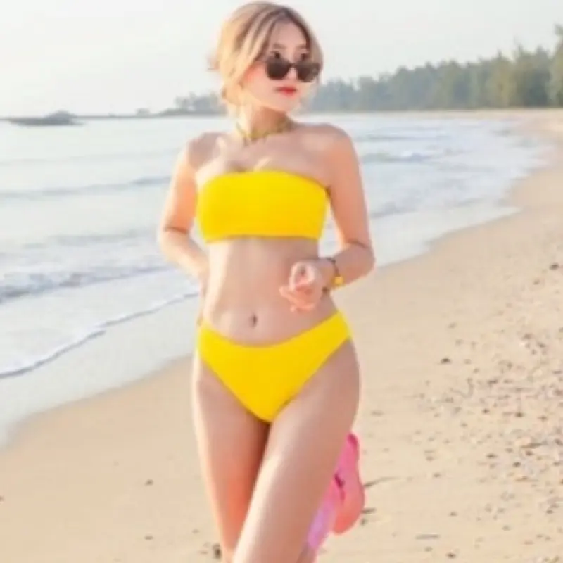 High Waist Bikini Push Up Swimwear