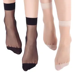 KK1406 Kaos Kaki Pendek Ankle Short Socks Motif Transparan Wanita Kaus Kaki Pendek Wanita Cod