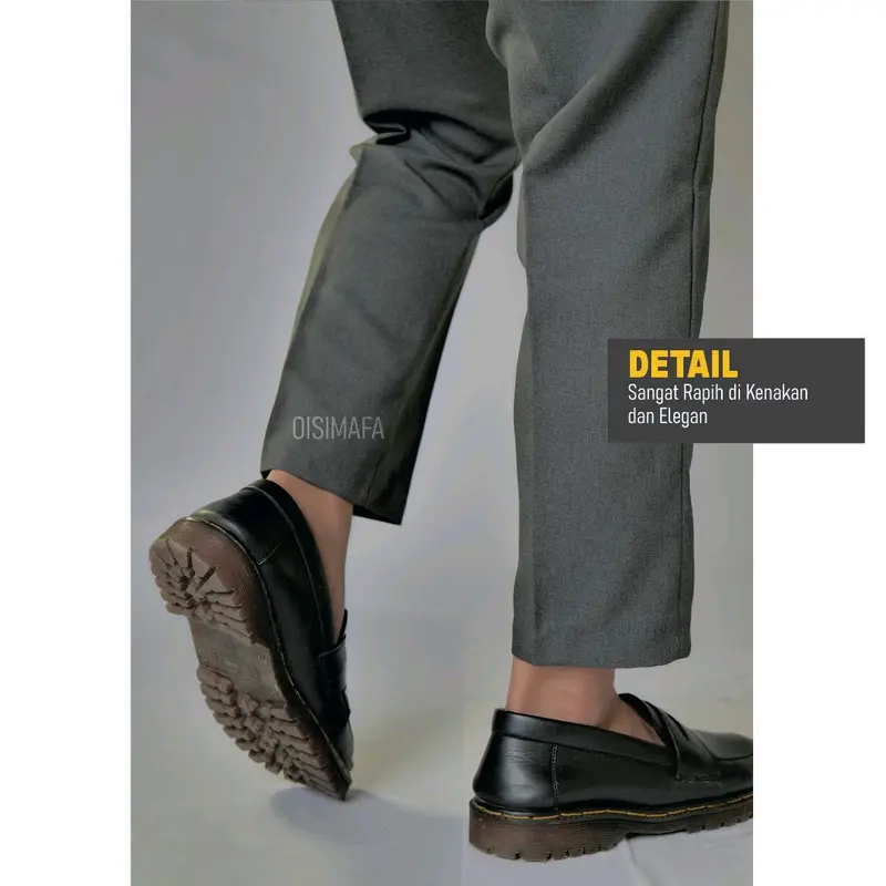CELANA BAHAN FORMAL SLIMFIT PREMIUM | CELANA KANTOR PRIA SLIMFIT PREMIUM | CELANA KERJA | SLIMFIT PANTS FORMAL 4