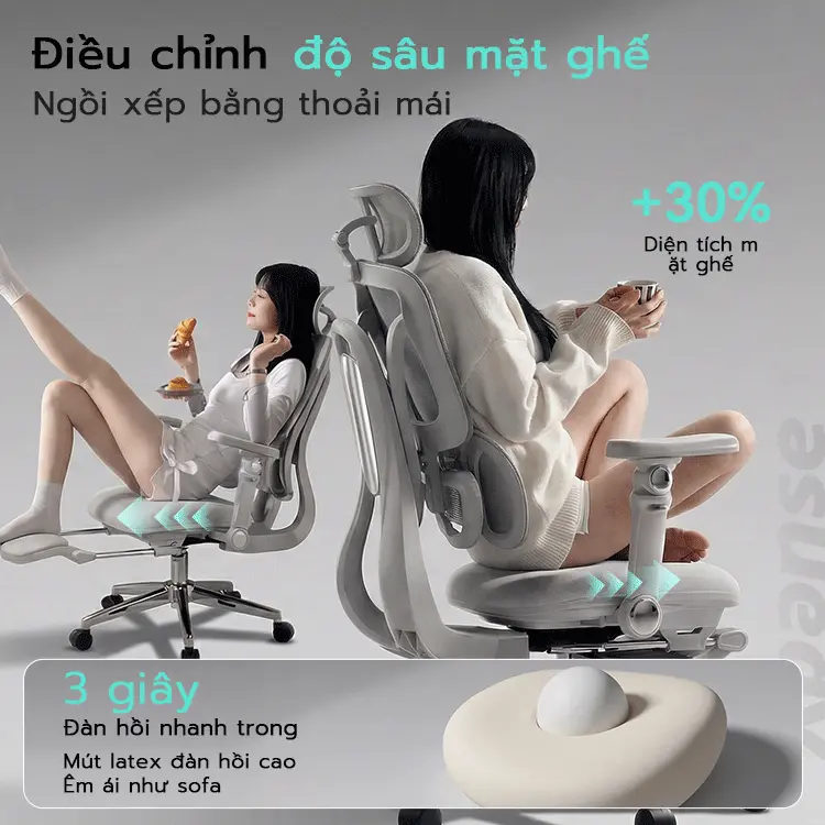 Ghế công thái học Xpanse T10 Đuổi theo độ cong lưng động bằng lò xo độc lập, Đẩy trước nâng đỡ chính xác vùng thắt lưng | ghế làm việc | ghế gaming | BigBuy360 - bigbuy360.vn Ghế công thái học Xpanse T10 Đuổi theo độ cong lưng động bằng lò xo độc lập, Đẩy trước nâng đỡ chính xác vùng thắt lưng | ghế làm việc | ghế gaming | BigBuy360 - bigbuy360.vn