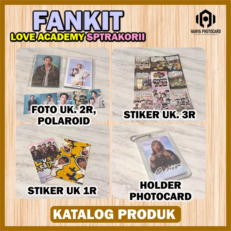 " Fankit Love Academy Untuk para kolektor "  | Unofficial - Limited Edition 2