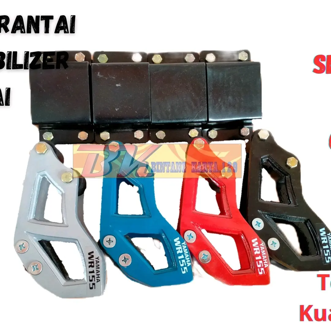 Tensioner Rantai WR-155 Aluminium Plus Breket Besi - Stabilizer Aksesoris Motor Yamaha WR 155, Vixion, Jupiter MX Bracket