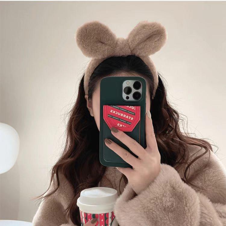 BD1912> BANDO WANITA BENTUK TELINGA BANDO BULU BANDO WANITA AKSESORIES WANITA KOREAN STYLE REALPICT 3