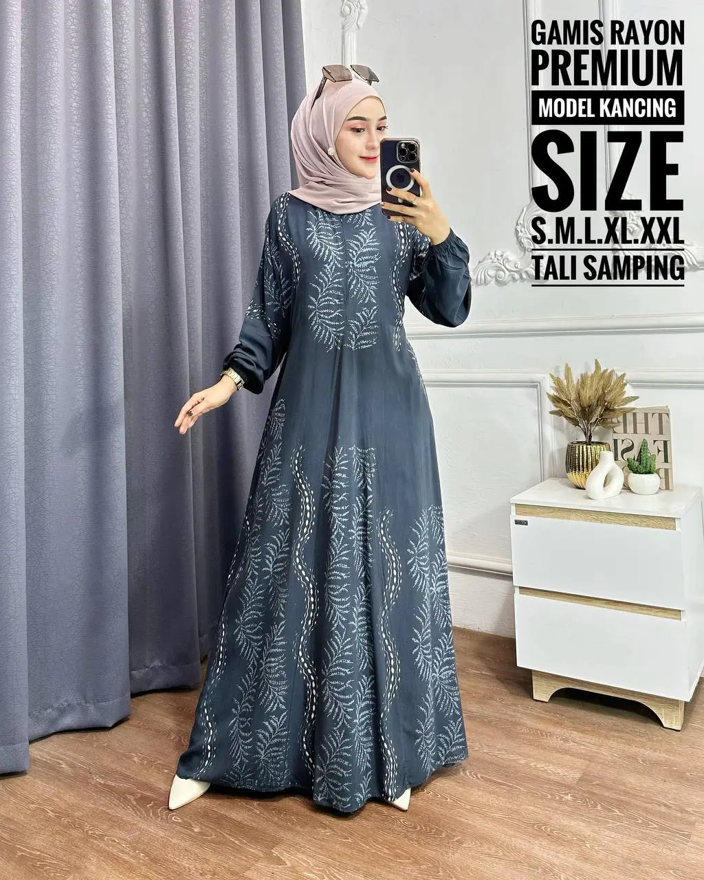 Batik usman - Motif Kelabang - Terbaru 2024 Gamis Twill Rayon Pekalongan Home Dress Busui Jumbo Gamis Rayon Premium