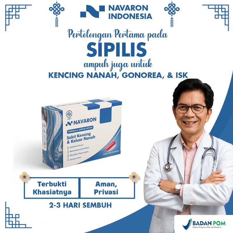 NAVARON - Formula Herbal Modern untuk Kesehatan Organ Intim Pria