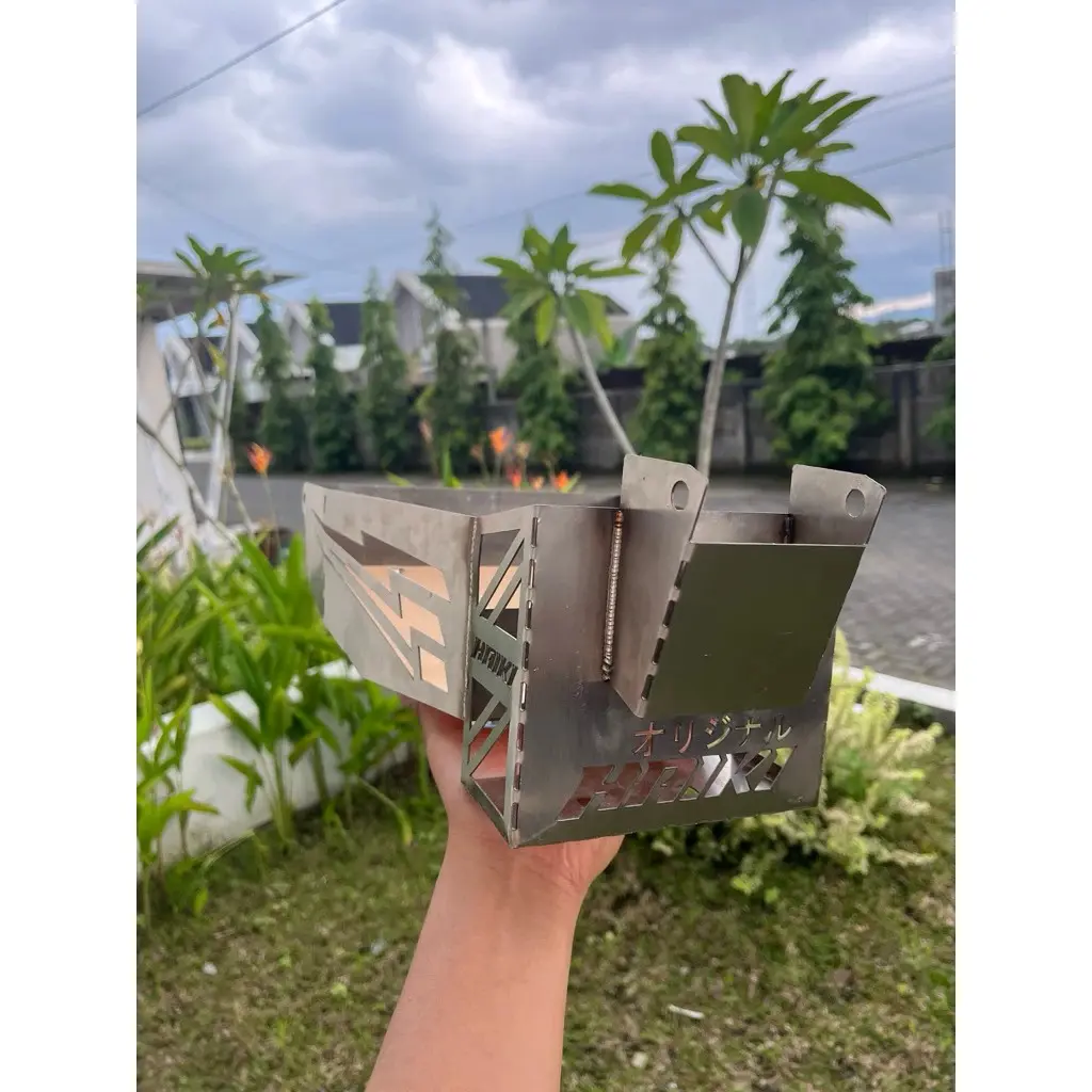 Box Aki Bagasi Stainless PNP Motor Mio sporty Mio smile Original Haiki Race
