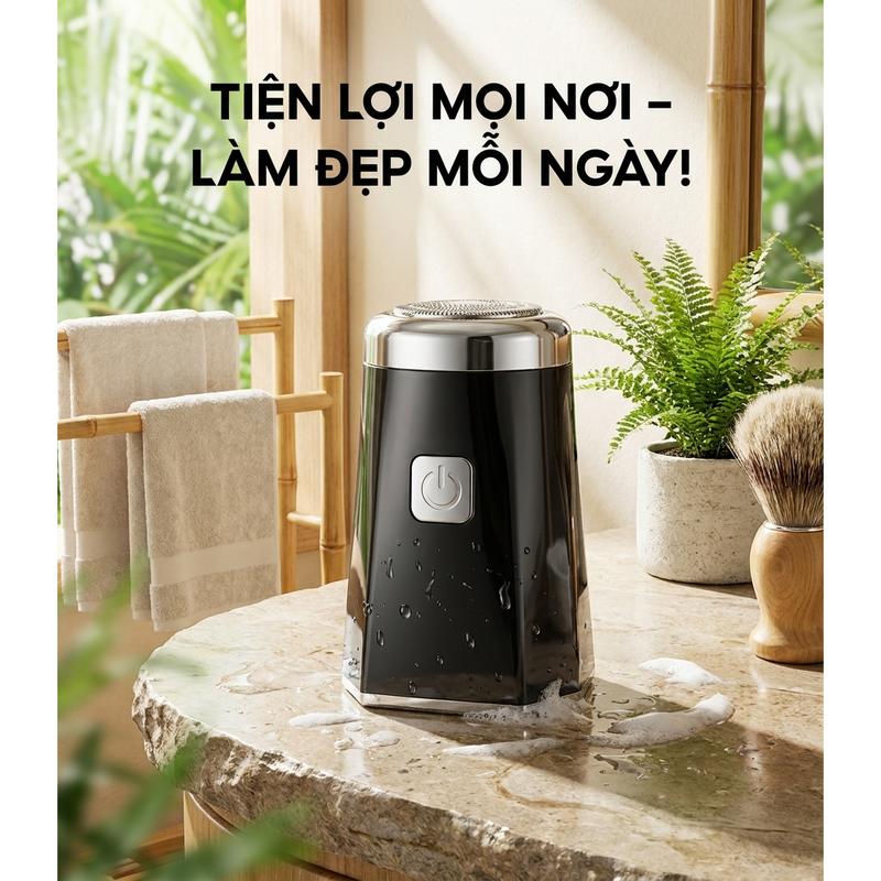 Máy cạo râu điện, có thể rửa hoàn toàn, máy cạo râu điện mẫu mới.