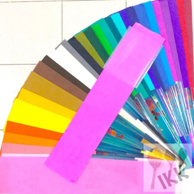 EX 0005 Kertas crepe Panjang Long Crepe Paper