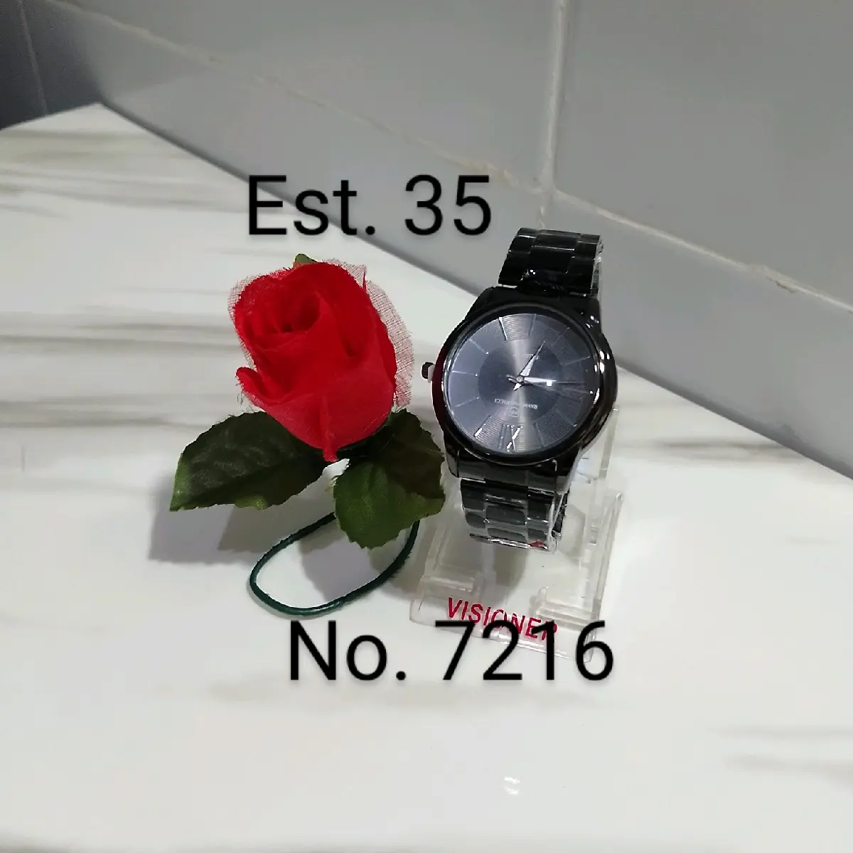Jam Tangan Pria Rantai  Baterai Cadangan - Elegan dan Stylish - Watches