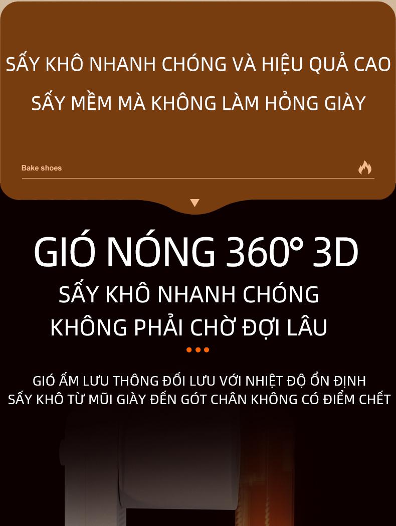 Product Introduction of Máy Sấy Giày, Mẫu Mới, Điều Khiển Nhiệt Độ Thông Minh, Máy Sấy Giày Giá Đôi, Nhỏ Gọn Và Cầm Tay, Làm Khô Nhanh, Màn Hình Cảm Ứng LED, Loại Bỏ Vi Khuẩn Và Mùi Hôi, TAJASON maysay giay 3