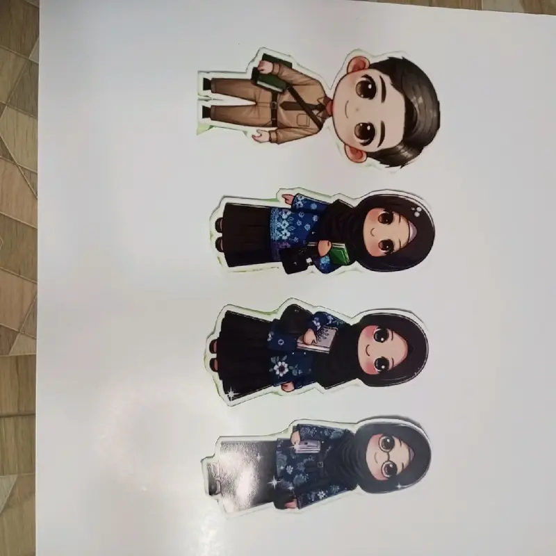 TOPPER HARI GURU ISI 12 UNTUK BUKET / KUE Doll Toys 3