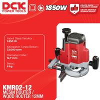 Gambar DCK Mesin Router Kayu / Wood Router 12mm / Mesin Profil Kayu 1850 Watt / Mesin Trimmer Kayu / Alat Ukir Kayu KMR02-12 dari DCK Power Tools Indonesia Kota Administrasi Jakarta Barat 3 Tokopedia