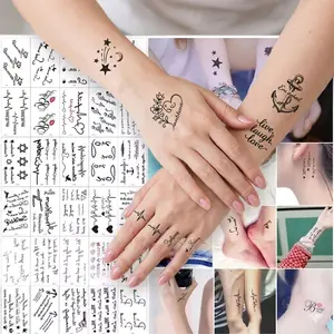 FREE 1 Pcs Lembar Tato Temporer Temporary Tatto Tubuh MOTIF RANDOM ACAK (untuk Bonus)