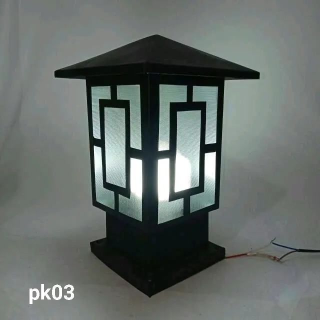 LAMPU PILAR PAGAR RUMAH LAMPU TAMAN