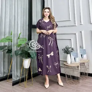 daster lowo pita jumbo rayon batik premium busui nyaman adem tebal