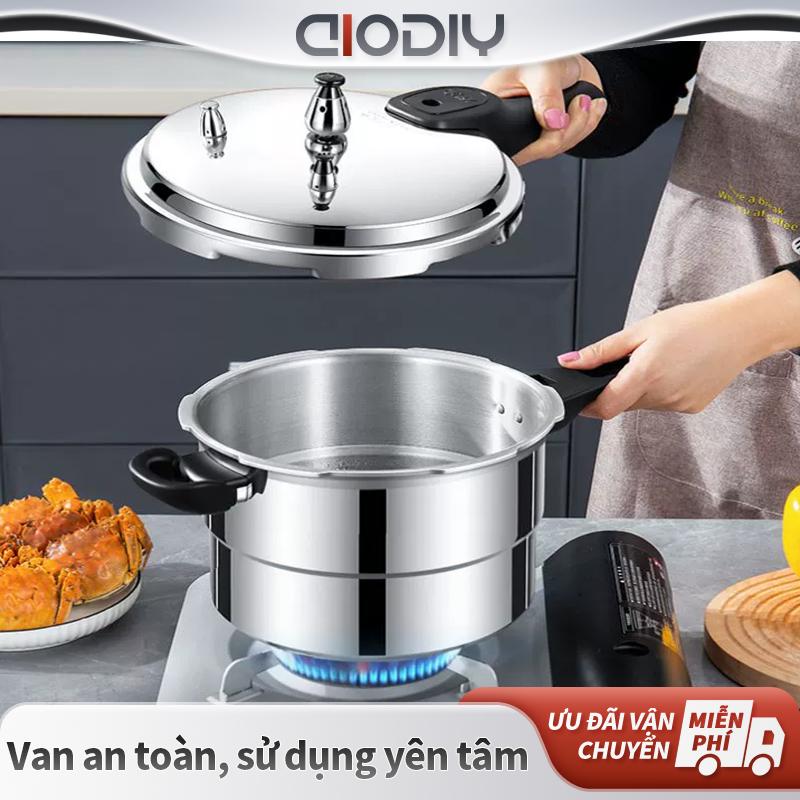 Nồi áp suất đa năng AIODIY cho gia đình, chất liệu Inox 304, chống nổ, nồi áp suất mini, nồi cơm điện nhỏ gọn, dung tích 14L/10L/5.5L/3.5L nồi áp Cooker