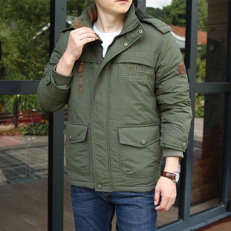 Áo Khoác Nam Lót Lông 3 Lớp Cao Cấp Áo Parka chống nước chắn gió giữ nhiệt A08NEW