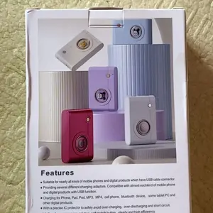 Q254 Power Bank 30000mAh good quality Charger for Samsung iPhone  Android Type-C 4 USB Powerbank