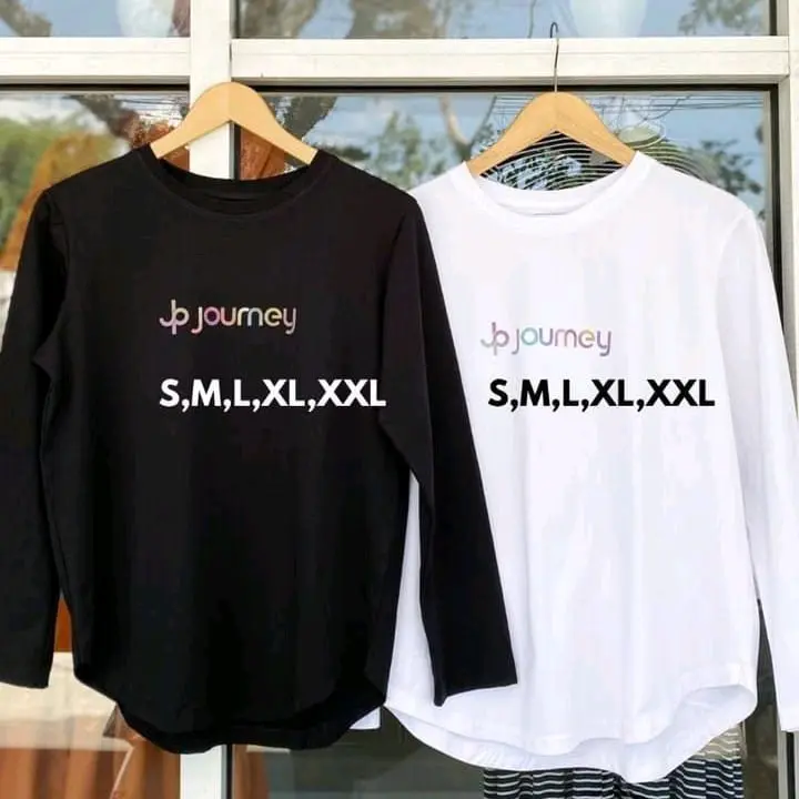 Kaos Journey Scarves Original Wanita Lengan Panjang