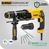 Gambar Dewalt Rotary Hammer QCC/Bor Beton Listrik w/ Drill Bit 900W D25144KA - D25144KA-B1 dari Teknikmart Kota Administrasi Jakarta Barat 3 Tokopedia