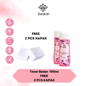 Toner Badan Saffron Aleya: Solusi Sempurna untuk Kulit Cerah dan Bebas Bekas Luka Perawatan Tubuh Kotoran Memutihkan Mencerahkan