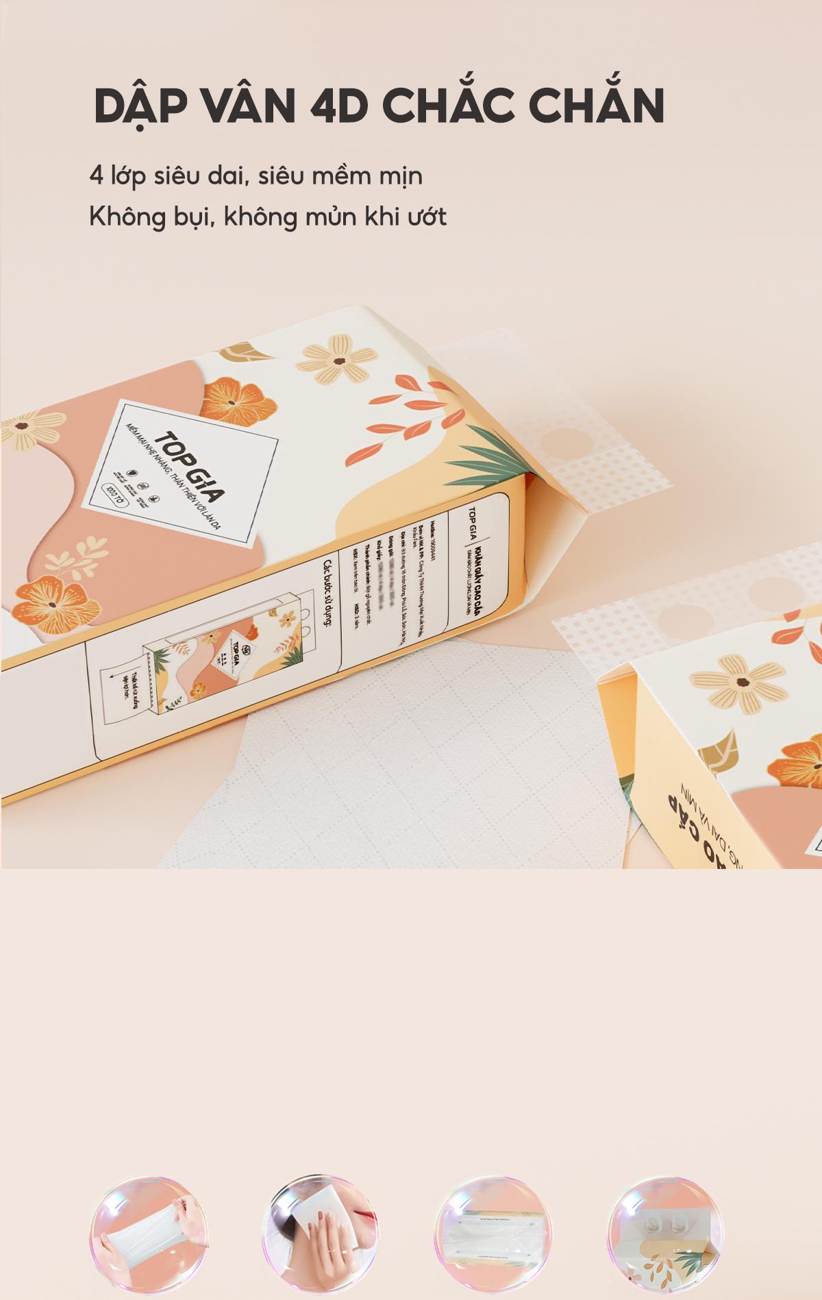 [GIẤY 4 LỚP - DÀY GẤP ĐÔI] COMBO THÙNG 6 BỊCH Khăn Giấy Rút Đáy Tiểu Hạ TOPGIA 4 Lớp Mềm Mịn, Thành Phần Bột Gỗ Tự Nhiên Thân Thiện An Toàn, Khăn Giấy Vệ Sinh 1000 tờ,4 lớp Tặng 2 móc treo tiện lợi ĐẠT QUY CHUẨN CỦA BỘ CÔNG THƯƠNG VTG86