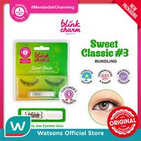 Gambar Blink Charm Sweet Classic #3 - 1 Pair Bundling Lem 1ml Green 100 gr 1pc dari Watsons Indonesia Official Store Kab. Tangerang 1 Tokopedia
