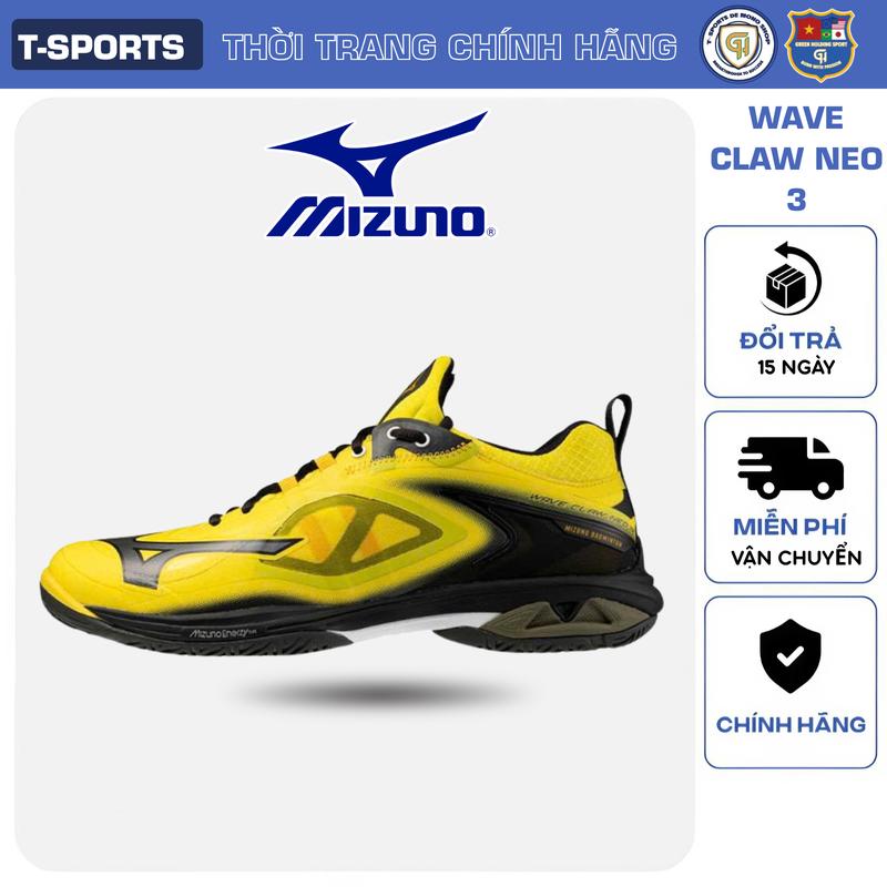 Giày Cầu Lông Mizuno WAVE CLAW NEO 3 - Nhanh hơn êm hơn trợ lực bật nhảy phù hợp lối đánh tốc độ và linh hoạt