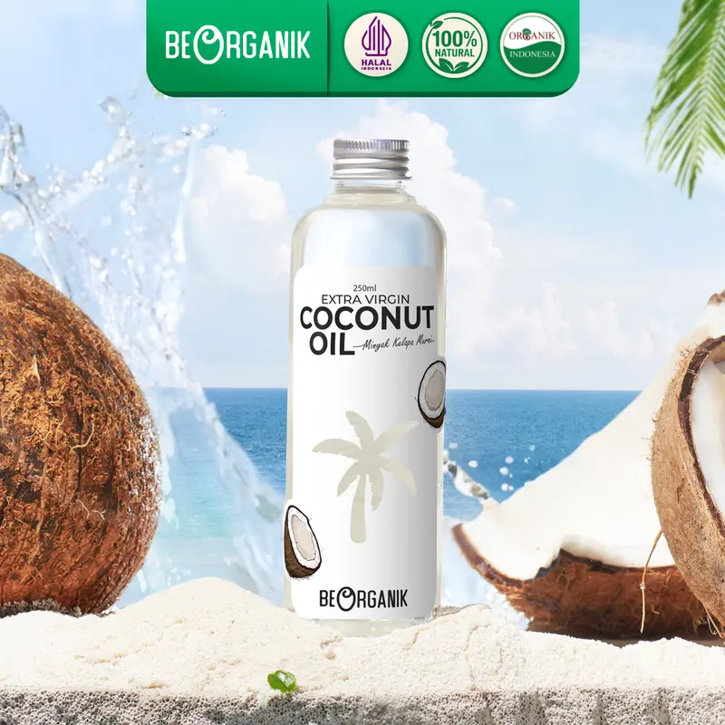 Extra Virgin Coconut Oil VCO 250ml - Minyak Kelapa Murni 100% Organik 0
