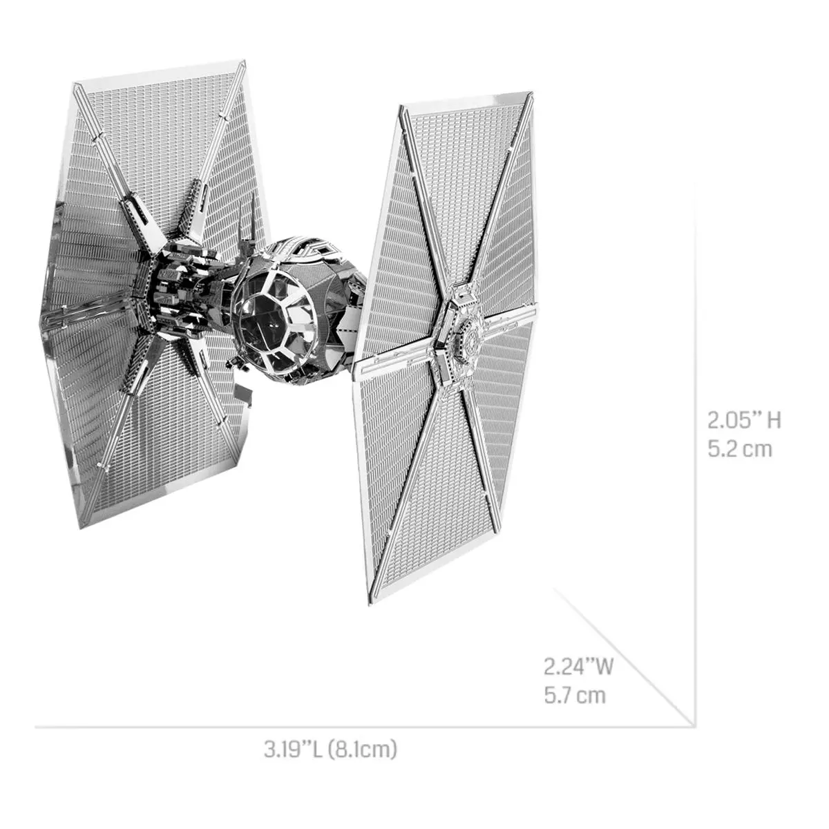 Teka-teki 3D siri Star Wars, pesanan elemen, mainan pendidikan kanak-kanak, Teka-teki logam, Stok sedia