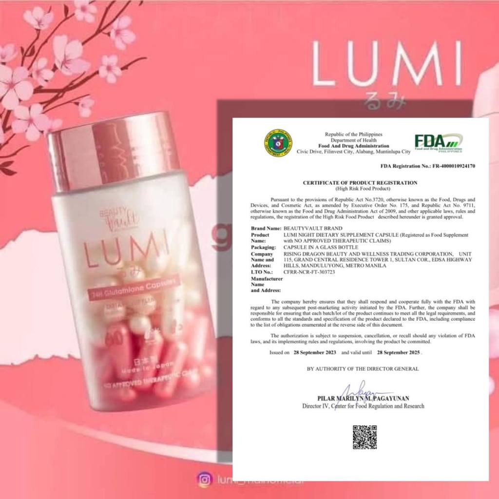COD】LUMI 24H Pink Adult 60 CAPSULE Whitening Glutathione JAPAN FORMULA  Lumina Glow Sun Block - Fitness Collagen