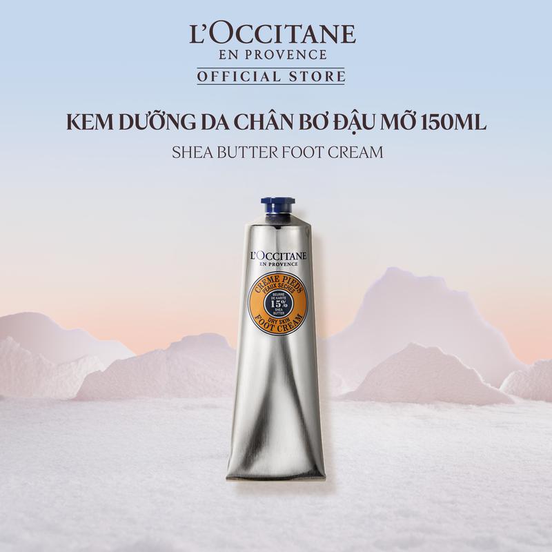 Kem Dưỡng Da Chân Bơ Đậu Mỡ L'OCCITANE Shea Butter Foot Cream 150ML