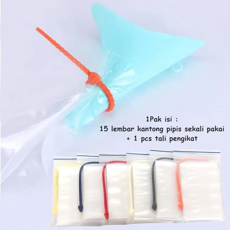 TN054 Kantong Tempat Penampungan Pipis Happy Pee Disposable Urine Bags