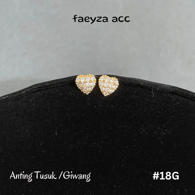 Anting tusuk anting giwang wanita anti karat anti luntur ( gabung) 8