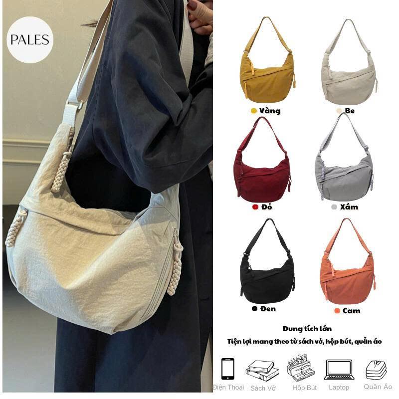 [Loại 1] Túi Đeo Chéo Nam Nữ Vải Nylon Chống Nước Nam Nữ Thời Trang, Nhiều Ngăn Tiện Lợi, Đi Học Đi Chơi A02