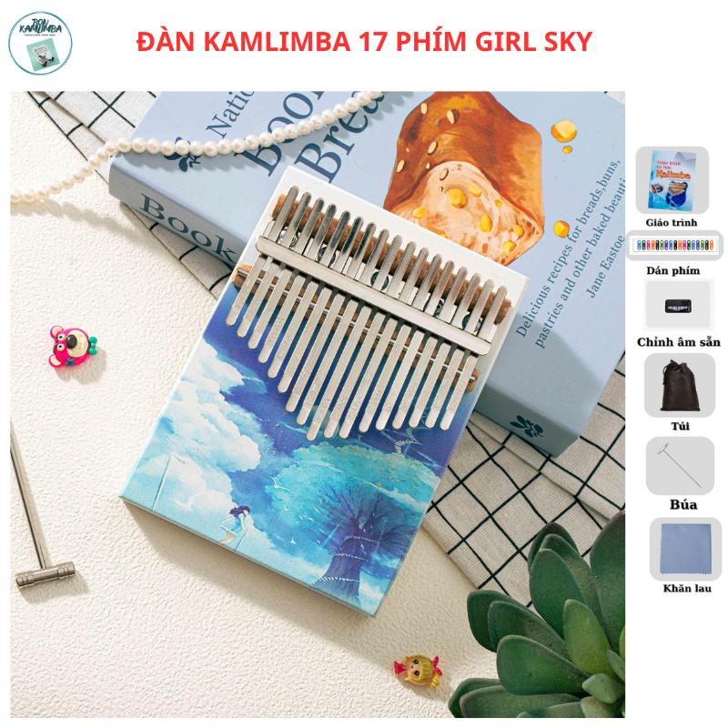 Đàn Kalimba Giá Rẻ Zami Gỗ Nguyên Khối Tặng Full Phụ Kiện: Búa Chỉnh Âm Sách Hướng Dẫn Dán Phím Khăn Lau Túi Đựng Đàn không Pin kèm sách bài hát 