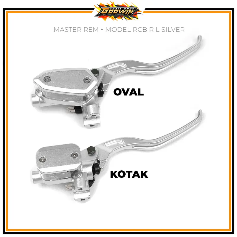 Master Rem Set Atas Oval Kotak CRF 150L KLX 150 Bigfoot D-tracker New WR 155 Universal 5