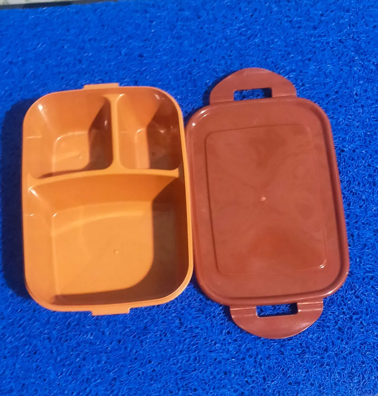 KOTAK MAKAN CHOCO / TEPAK MAKAN ANAK KOTAK BEKAL MAKAN TEPAK BEKAL MAKANAN SEKAT CATERING TUTUP PLASTIK