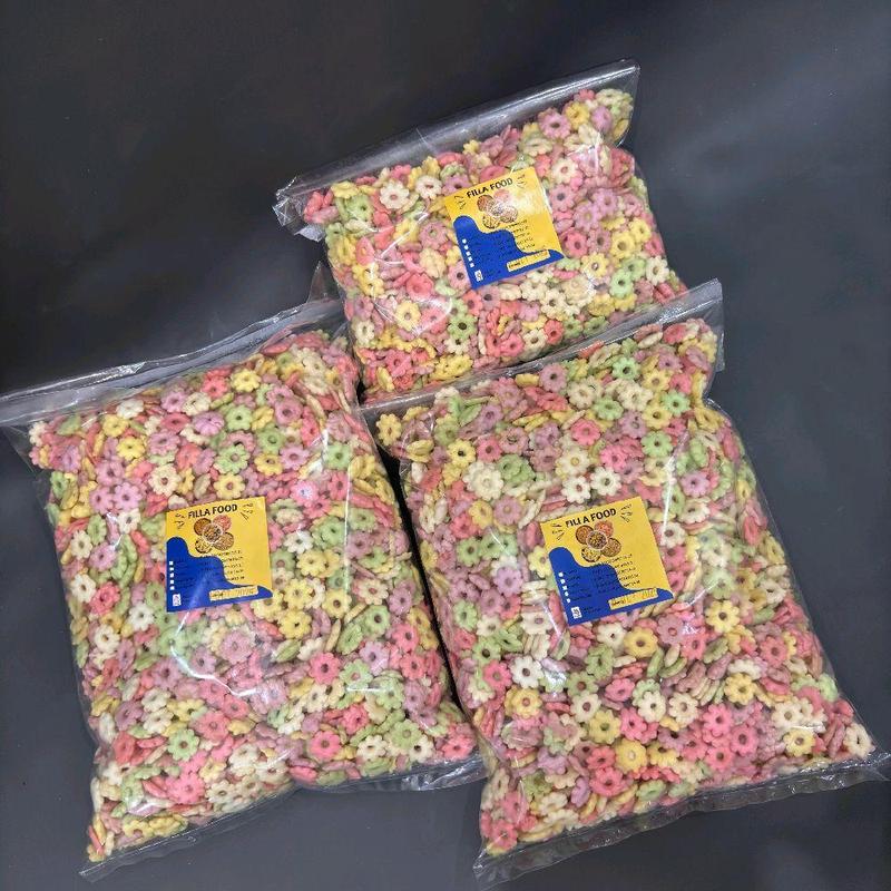 Pilus bunga sakura Trio gurih asin manis crunchy snack Makanan Cemilan Chips Camilan Food Crispy 7