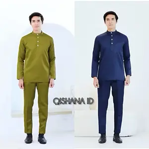 Teluk Belanga Dewasa - setelan kurung melayu pria baju dan Celana