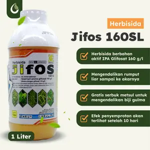 Jifos 160SL 1 Liter Herbisida Glifosat Pembasmi Rumput Sampai Akar