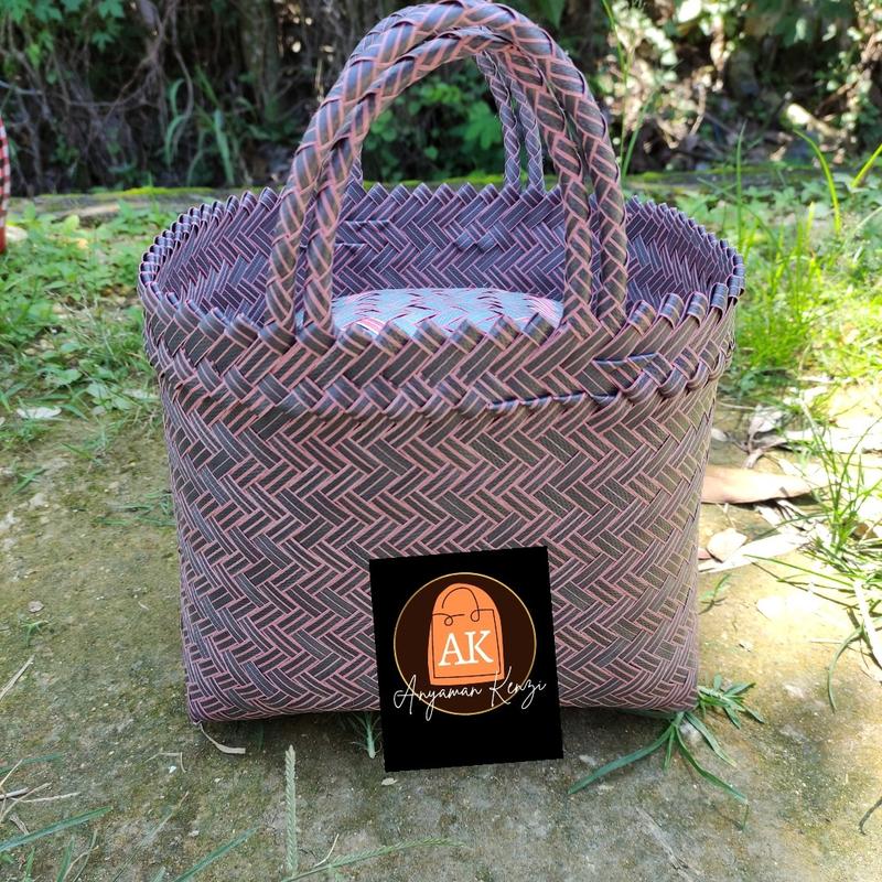 Tas anyaman polos tanggung 4