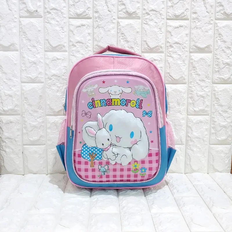 TAS RANSEL 3D TIMBUL LED TK SD MOTIF MELODI CINAMONROL 4